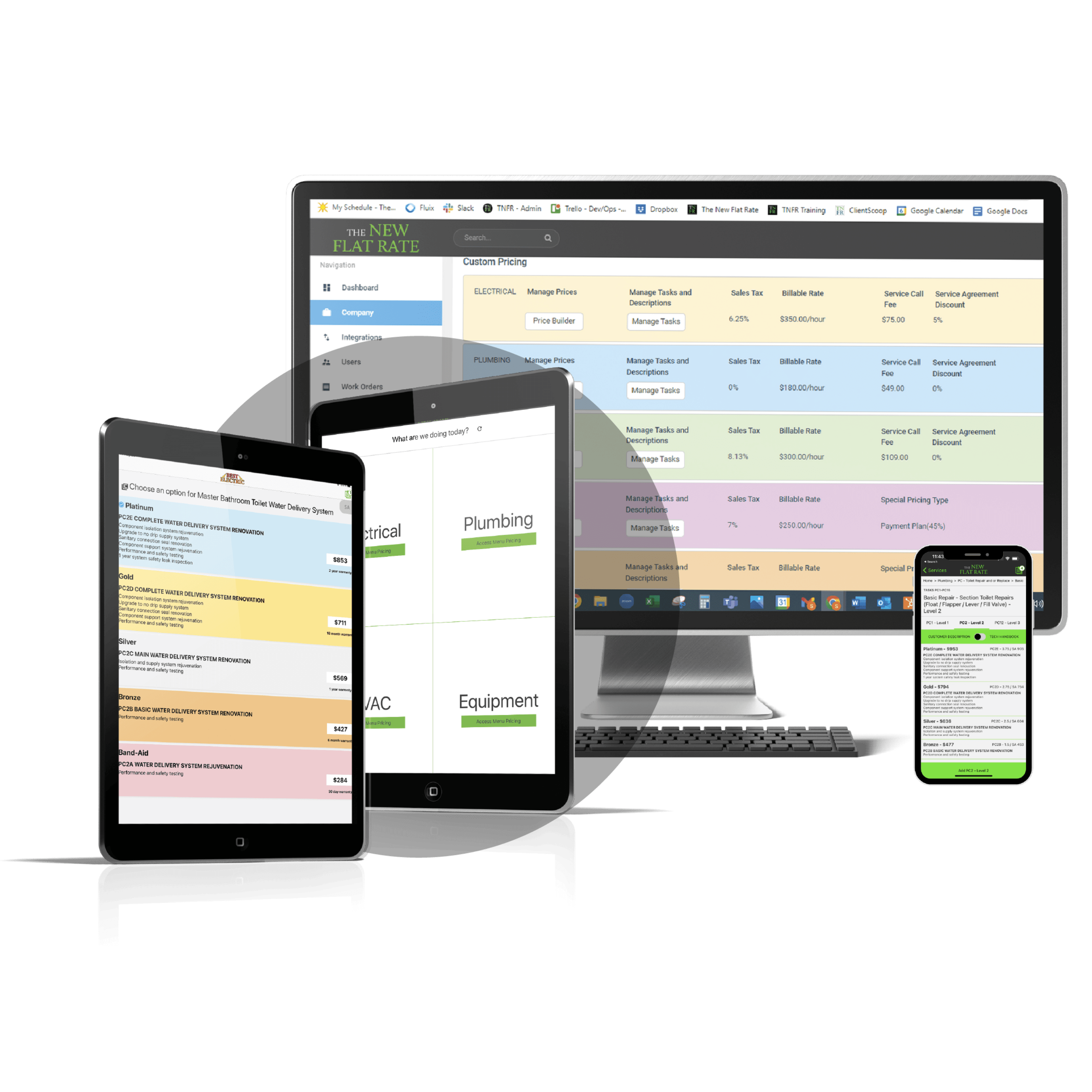 Plumbing Flat Rate Software | The New Flat Rate